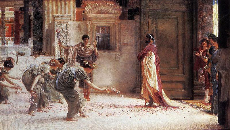 Sir Lawrence Alma-Tadema,OM.RA,RWS Caracalla Sir Lawrence Alma-Tadema